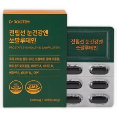 닥터루템 정품 전립선 눈건강엔 쏘팔루테인, 30정, 30g, 1개