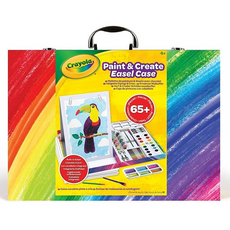 Crayola 繪兒樂 大藝術家精裝提盒組 附畫架, 1套, 混和顏色