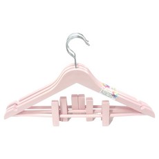 YOYOKI 仿木衣架 帶夾型 45cm, 顏色隨機, 3個