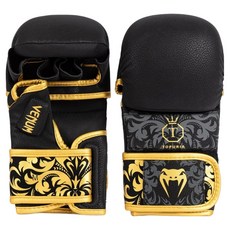 VENUM Ilia Topuria 聯名款 MMA 對練拳套 雙手套組, 1套, 黑色 + 金色