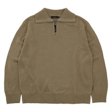 W.standard WONDERPLACE 男性半拉鍊翻領針織衫 W4A64RJSW103