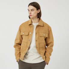 W.standard WONDER PLACE 男士皮革卡車司機夾克 W4A74RAJK101