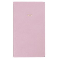 PAPERIAN 2026年 Attitude 口袋型 PU 週計畫本, 1個, 淡粉色