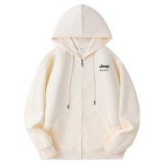 Jeep Spirit 男女通用連帽拉鍊外套