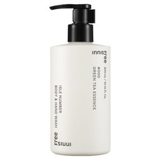 INNISFREE 台灣公司貨 ISLE NUMBER手部及身體沐浴乳 綠茶精萃, 1個, 300ml