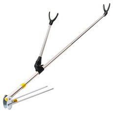 디펜즈만 민물 낚싯대 받침대, 실버