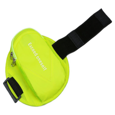 캐시리치 컬러풀 러닝 자전거 마라톤 헬스 필수템 초경량 방수 암밴드, 옐로우, 1개