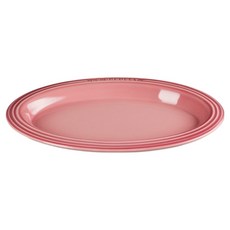 LE CREUSET 輕虹霓彩系列橢圓盤, 薔薇粉, 1個