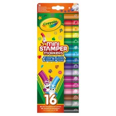 Crayola 繪兒樂 可水洗印章色筆, 16個, 1組