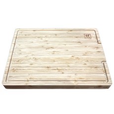 ZWILLING 雙人 BBQ + 二合一止滑竹製砧板 附托盤, 1個, 褐色