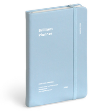 ICONIC 2026 Brilliant 日常手帳 規劃本 日記本, 1個, 05 柔和藍