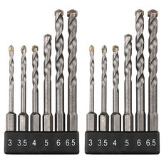 StanMan 六角柄混凝土鑽頭6件組, 2套