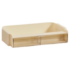 홈바 데스크탑 다용도 정리 수납랙 BRP1392, 버터투명, 1단