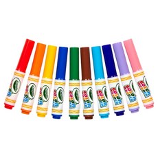 Crayola 繪兒樂 迷你馬克筆 經典, 10色, 1組