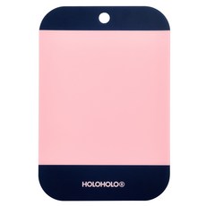 HOlOHOlO RPU 彩色雙面砧板, 1個, 白色 + 粉紅色