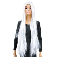 PARTY 09 長髮鬼假髮 長款 FREE(90cm), 1個, 白色