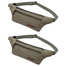 輕量運動手機包 戶外跑步腰帶, 2個, 綠色