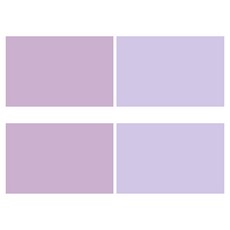 Studio201 雙色雙面背景紙 淡紫色, 4個