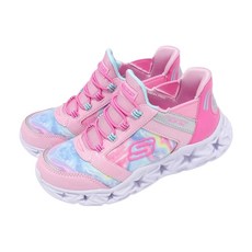 SKECHERS 兒童款 瞬穿舒適科技 GALAXY LIGHTS D楦童鞋 303707LPKMT