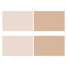 雙面卡布奇諾色拍攝背景紙, 4個, Cappuccino