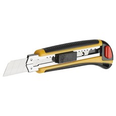 케이디와이 자동 칼날 교환 고무그립 커터칼 KC-18AL, 1개