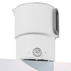 Gitis 全不鏽鋼折疊式Domus Travel Pot Pro海外適用電水壺 現代白色, DNP-DA907S