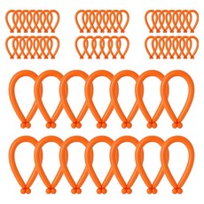 피앤비유니티 요술풍선 50p 세트, 스탠다드 탠저린오렌지, 1세트