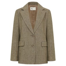 KL by LYNN 女款 Jeif 羊毛格紋夾克