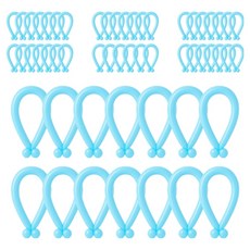 피앤비유니티 요술풍선 50p 세트, 스탠다드 라이트블루, 1세트