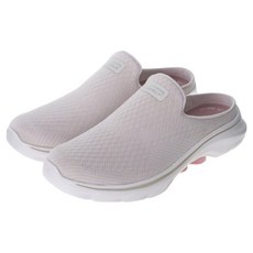 SKECHERS 女款 GO WALK 7 D楦穆勒鞋 125224NAT, 23cm, 米白色