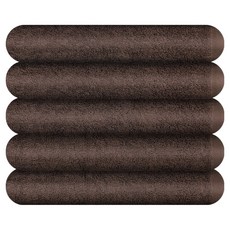송월타월 애쉬 컬러 국내산 주방 핸드타올, 진갈색, 5개