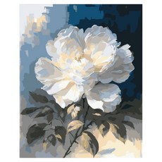 daysoy 氛圍感室內裝飾 DIY 數字油畫 帆布畫 16 花卉特寫 30 x 40 cm, 1個, 混合色