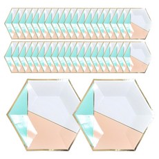 Bespoke 粉彩紙盤 22.5cm, 40入, 1個