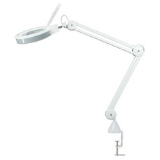 Octopus 章魚牌 LED調光調色溫照明放大鏡10倍, 白色, 1個