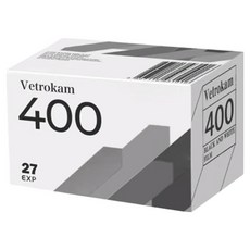Vetrokam 歐洲沃克底片 黑白負片 膠卷底片 iso400 27EXP, 1個, VKBW400-27