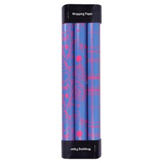 미소로운 롤 포장지 43 x 300 cm, 블루SET, 1개