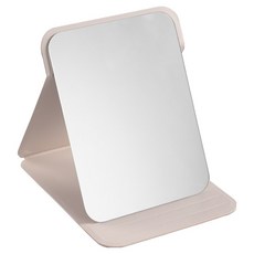 Dajoashop 可折疊便攜式迷你桌鏡 大型, 白色