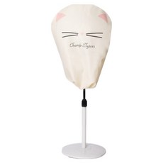 쏙쏙채움 스판 써큘레이터 선풍기커버, 베이지 고양이