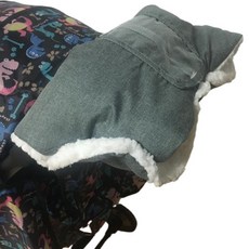 난리시스터즈 핸드머프 유모차 손잡이 워머 타입02, 혼합색상, 1개