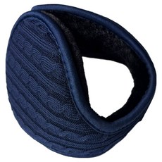하이마운트 빅사이즈 니트 보온 귀마개, 네이비, 1개