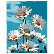 daysoy 風格居家裝飾 DIY 數字油畫 帆布畫 10 杏花 2 30 x 40 cm, 1個, 混合色