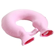 Solre 溫暖U型熱水袋 可愛熱水袋 熱水袋 粉紅色 1.4L 34 x 20 x 4 cm, 1個