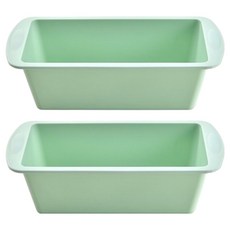 빅벅 실리콘 식빵틀 베이킹 오븐용 빵틀 큐브 그린, 2개