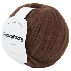 앵콜스 퍼지퍼지 뜨개실 100g, 10 브라운, 1개