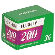 FUJIFILM 富士 instax 彩色軟片200度 負片135/36 36張 膠卷底片, 1個, Fujifilm 200 Speed Film