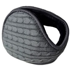 하이마운트 빅사이즈 니트 보온 귀마개, 그레이, 1개