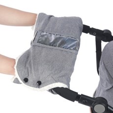 NanriSisters 嬰兒車把手保暖手套 03, 1個, 混合顏色