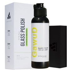 GawuD 玻璃拋光油膜去除撥水鍍膜劑 100g + 塗抹器套組, 1套