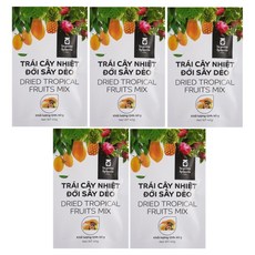 라쁘띠에피세리 트로피칼후르츠믹스 건과일, 5개, 40g
