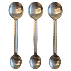 Kitchen House 不銹鋼刻度料理雙面量匙, 3個